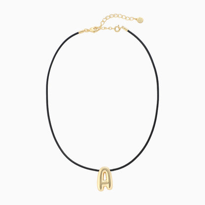 Large Balloon Initial Necklace
