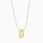 Large Balloon Initial Necklace
