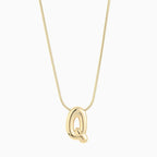 Large Balloon Initial Necklace