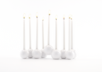 Stoneware Bubble Menorah