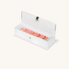 Love Lives Here Ceramic Heart Mezuzah