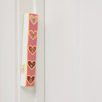 Love Lives Here Ceramic Heart Mezuzah
