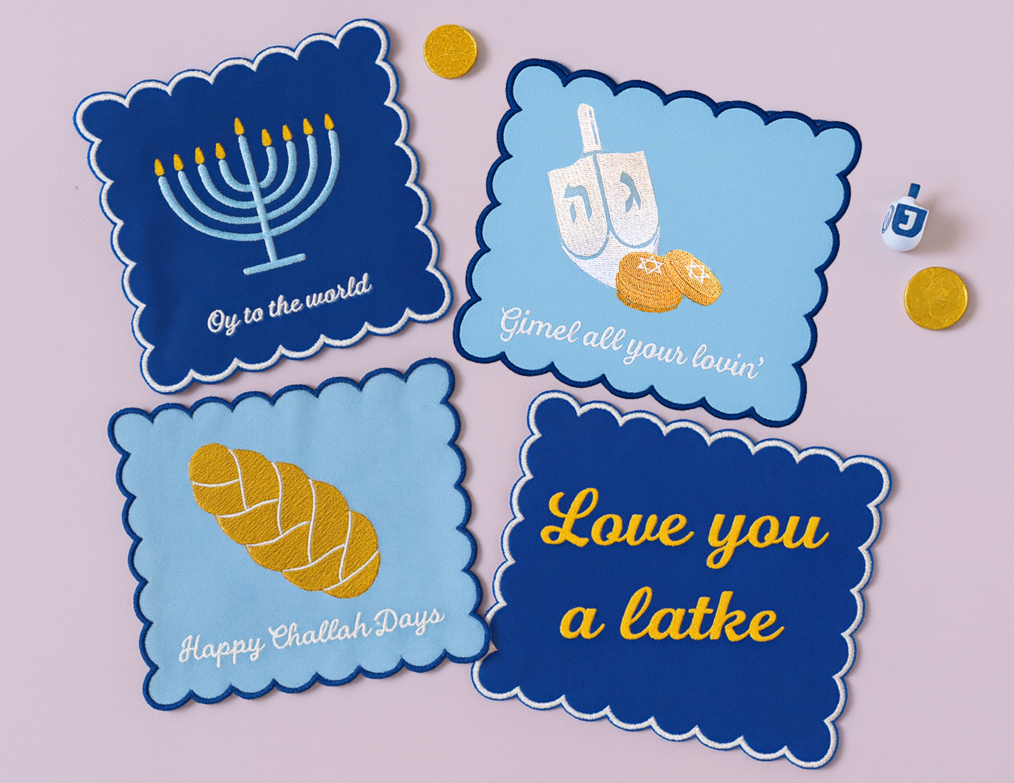 Everybody Wants This Hanukkah Cocktail Napkin Set
