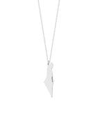 Israel Map Pendant Necklace