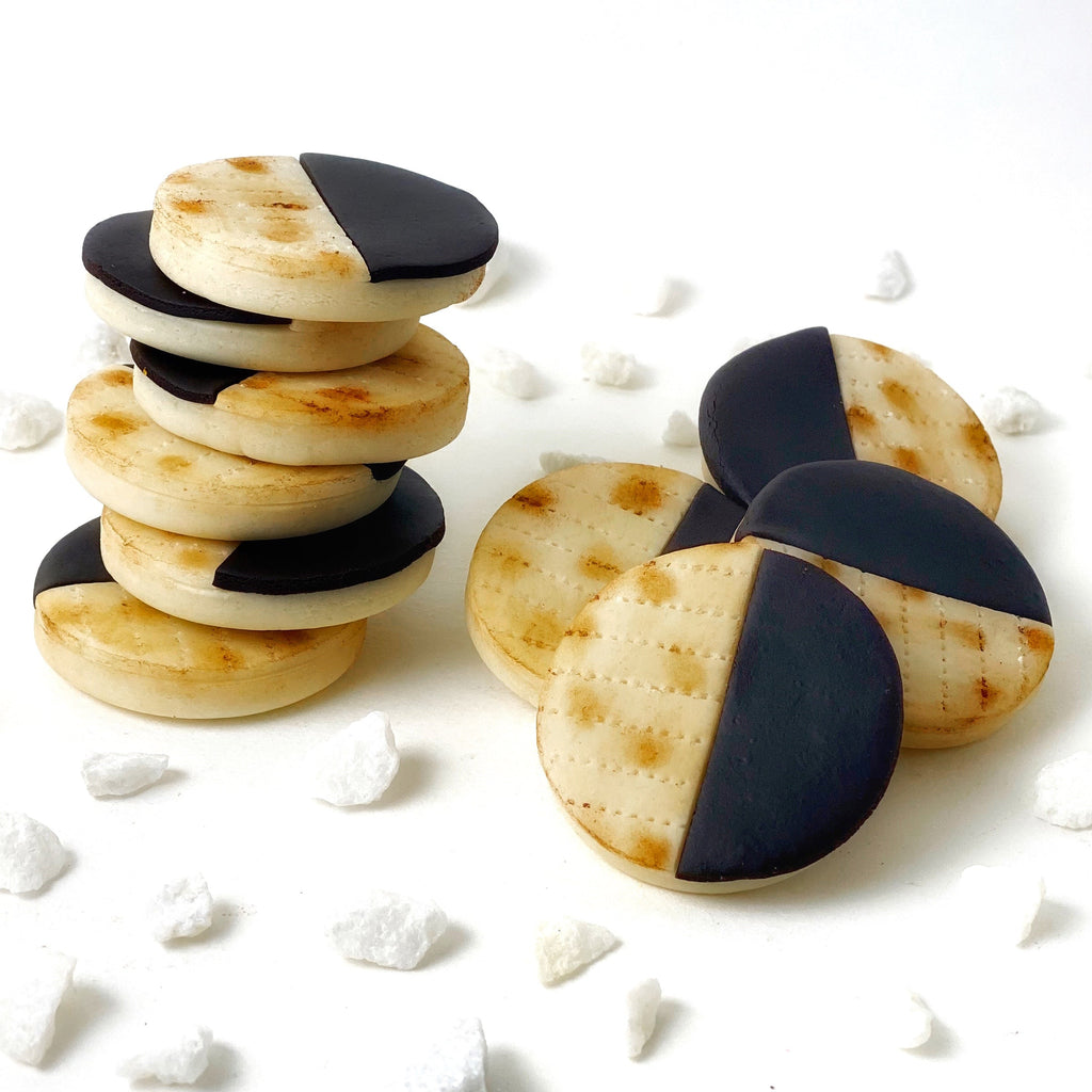 Matzah Black & White Cookies