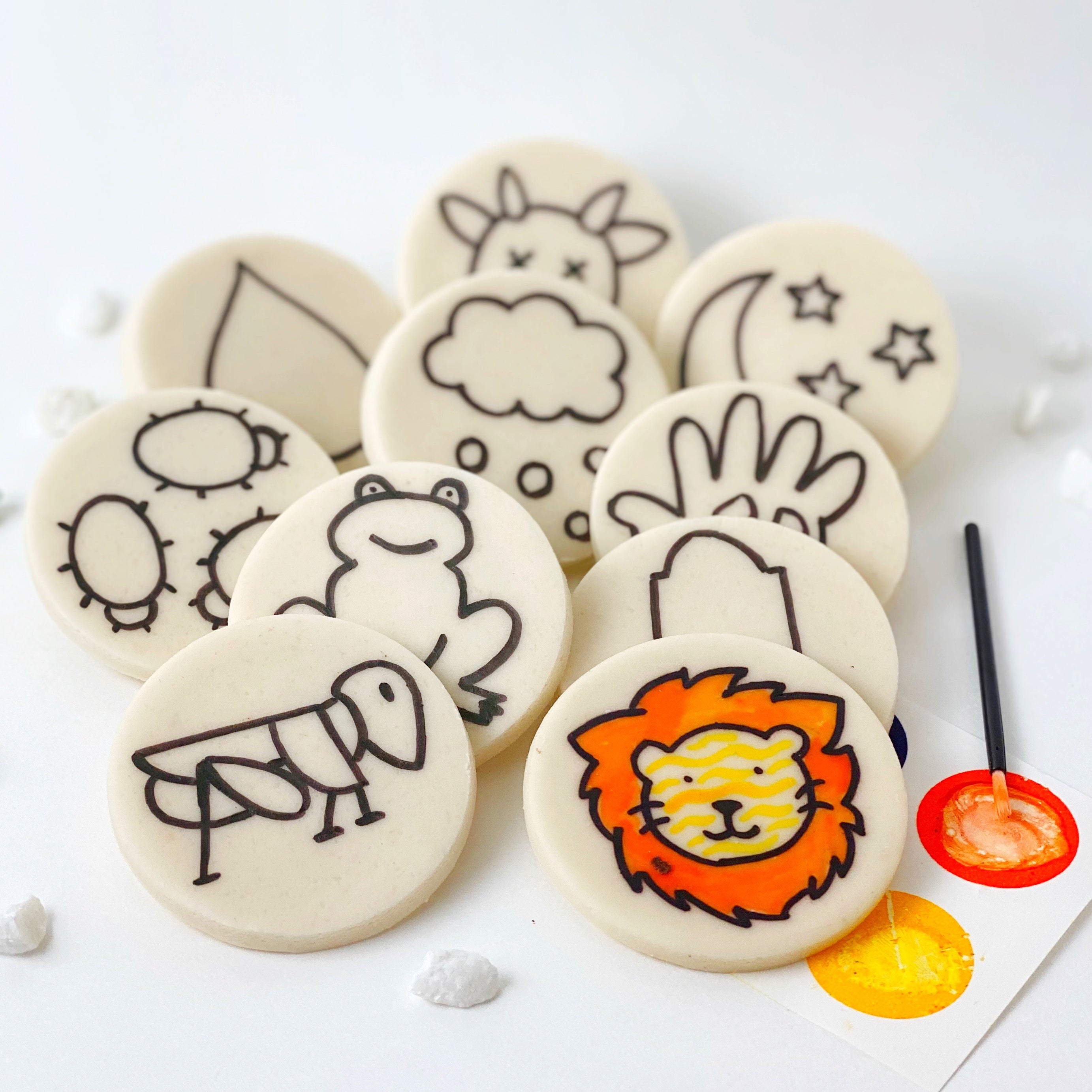 Passover Paint-Your-Own Ten Plagues