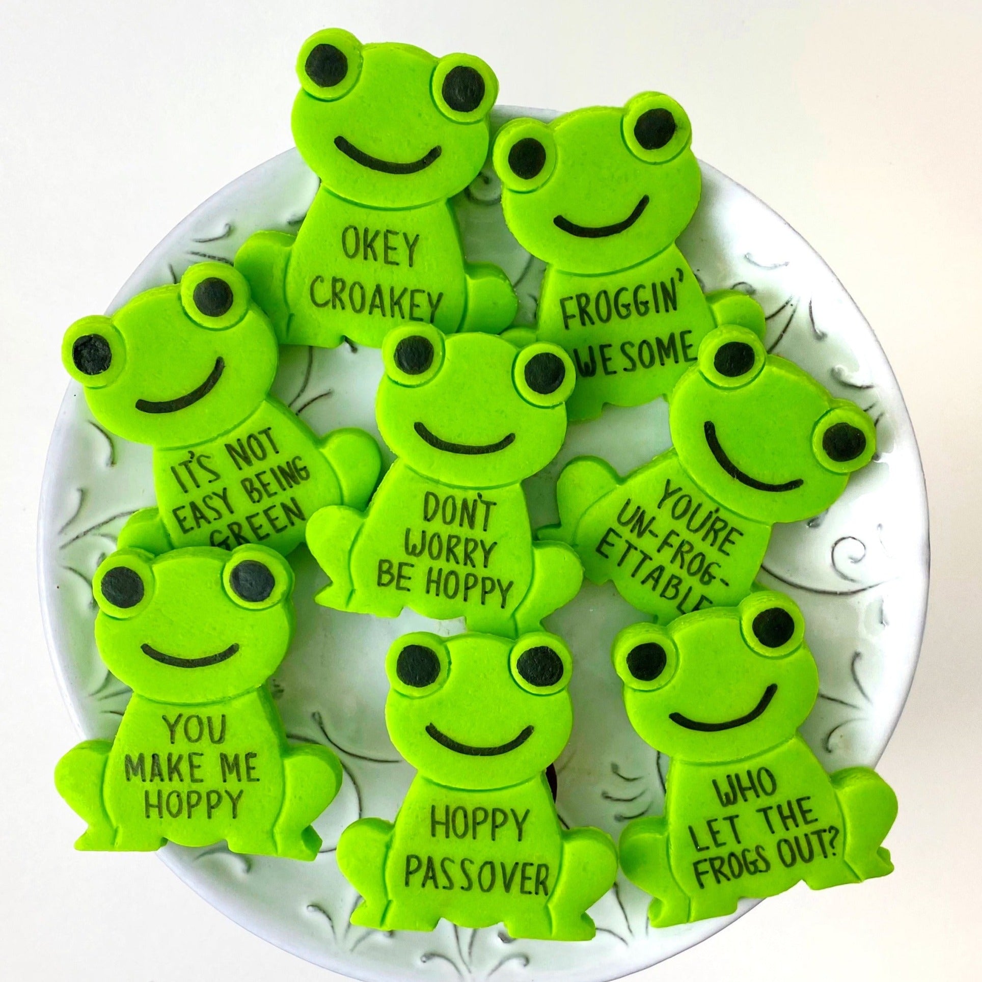 Passover Conversation Frogs