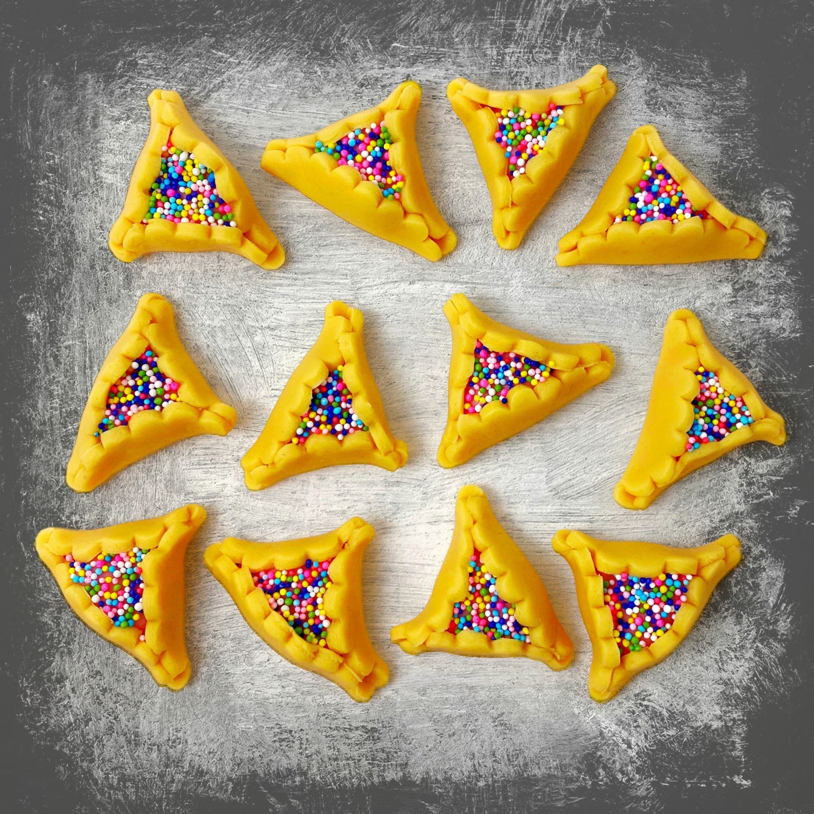 Purim Sprinkle Hamantaschen
