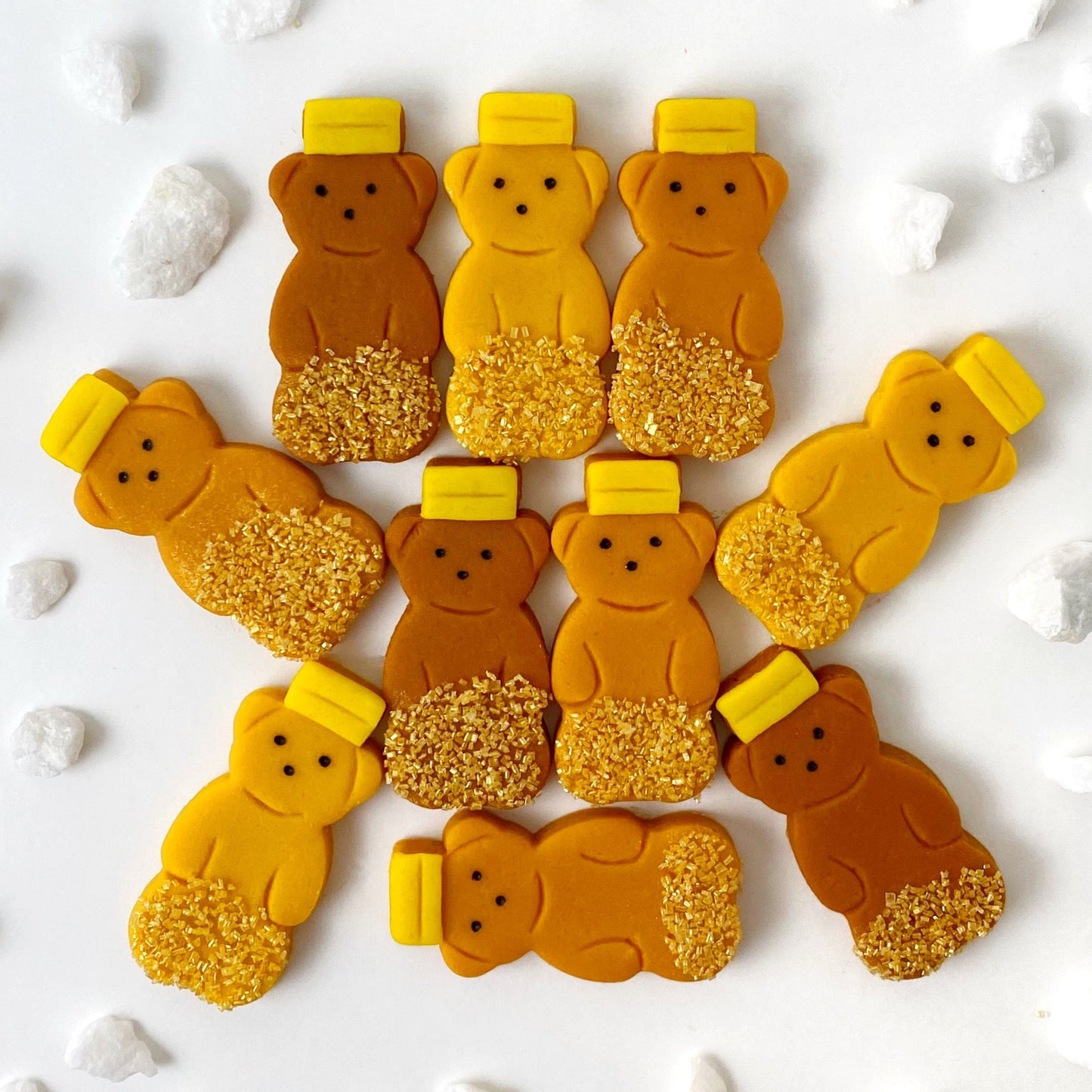 Rosh Hashanah Honey Bears – Marzipan Treats