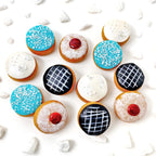 Marzipan Mini Sufganiyot Donuts