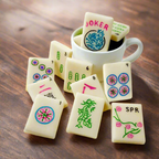 Spring Mahjong Tiles – Marzipan Game Treats
