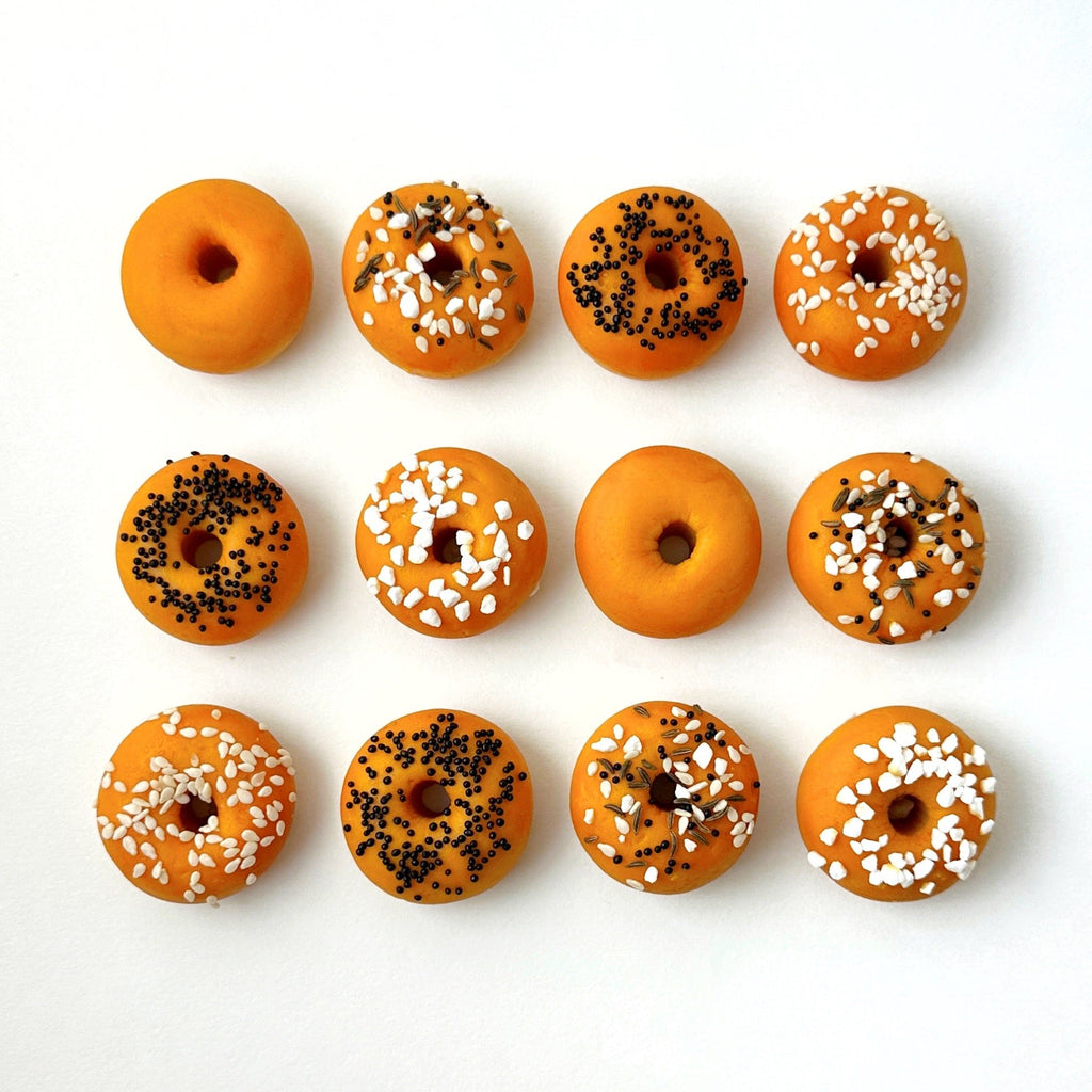 Mini Bagel Brunch Marzipan Treats