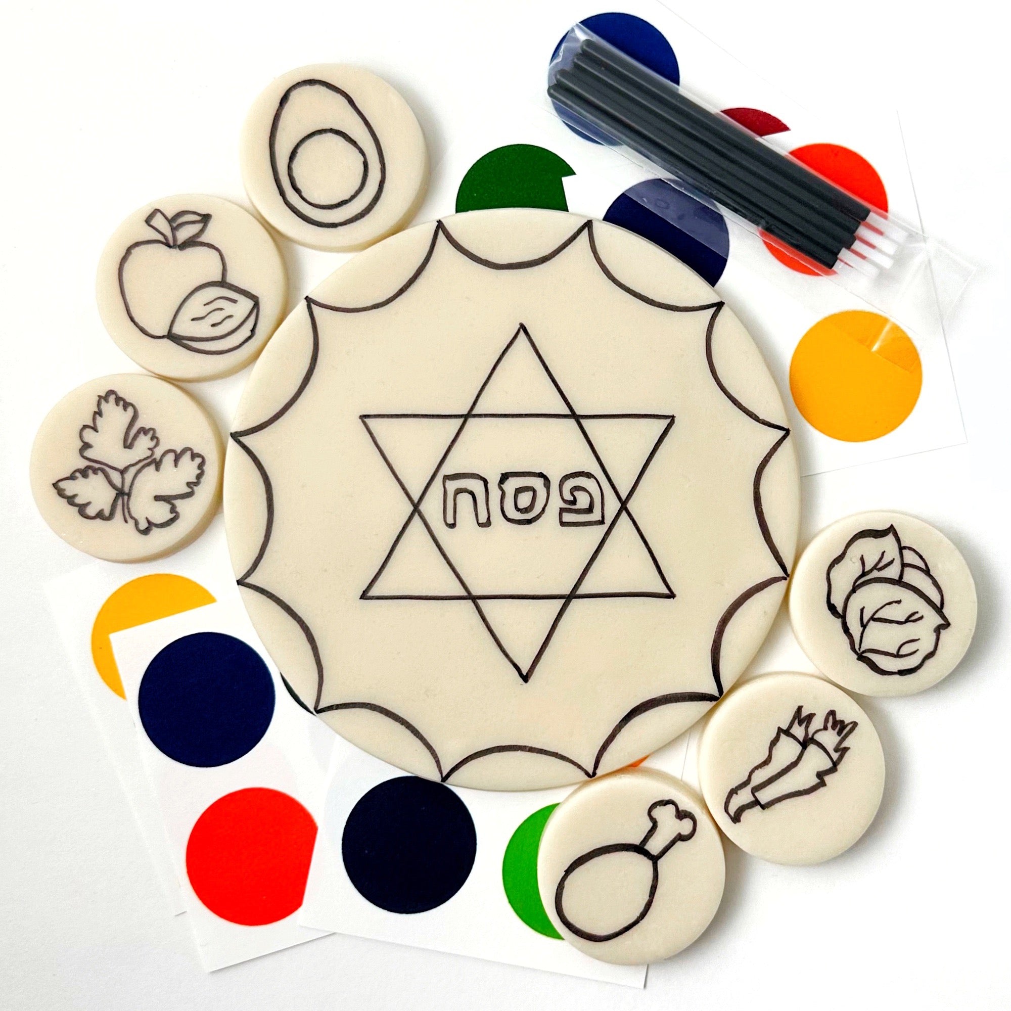 Passover Paint-Your-Own Seder Plate