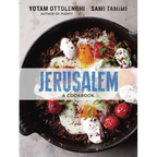 Front cover of Jerusalem: A Cookbook by Yotam Ottolenghi & Sami Tamimi