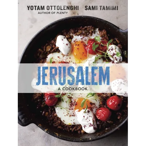 Front cover of Jerusalem: A Cookbook by Yotam Ottolenghi & Sami Tamimi