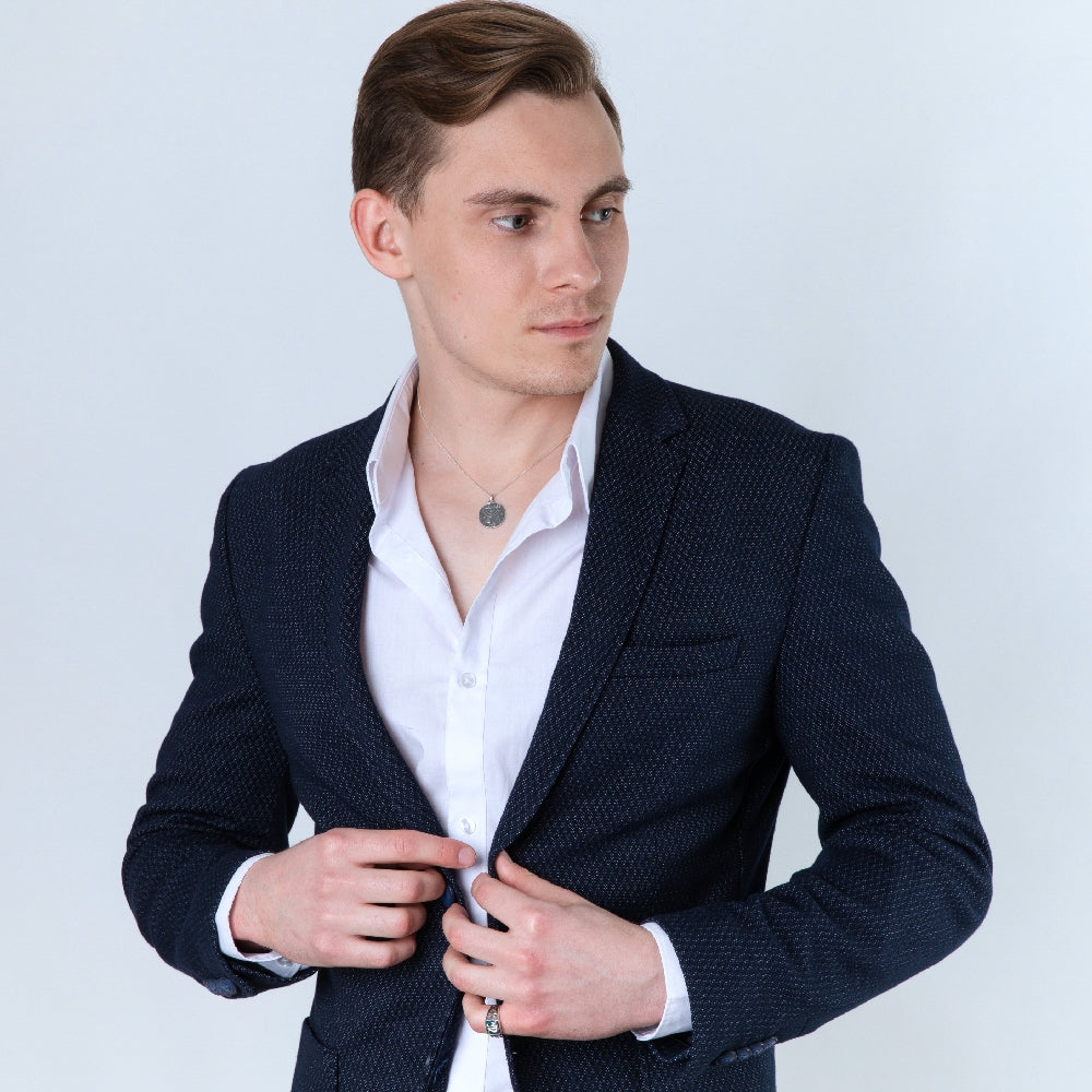 Sterling Silver Menorah Necklace