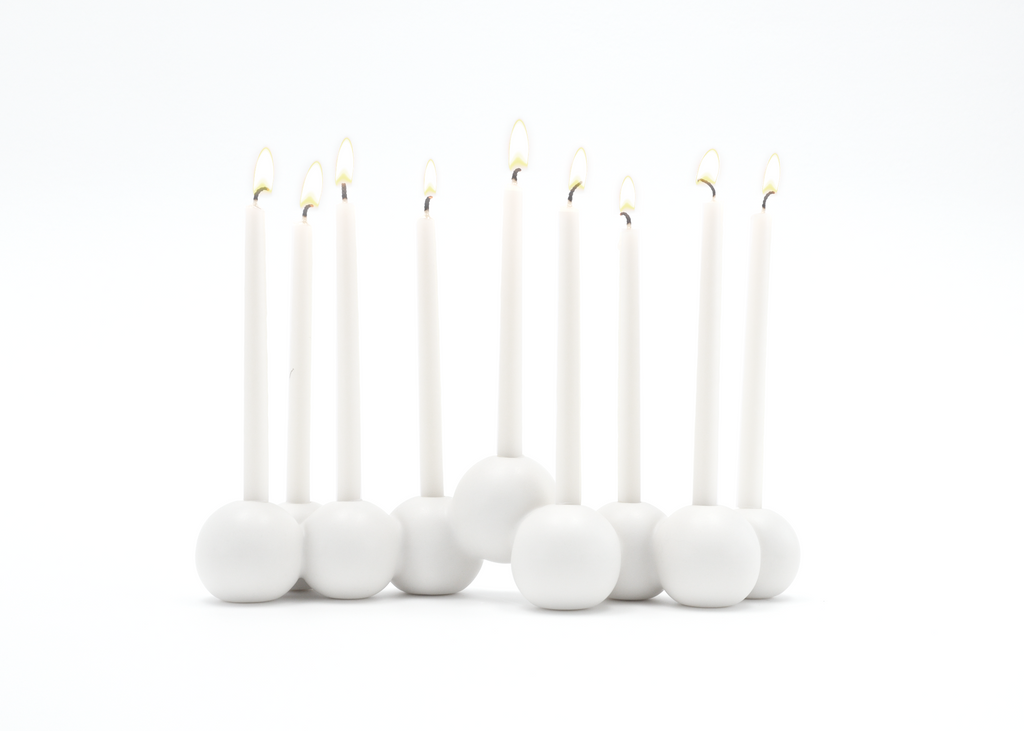 Stoneware Bubble Menorah
