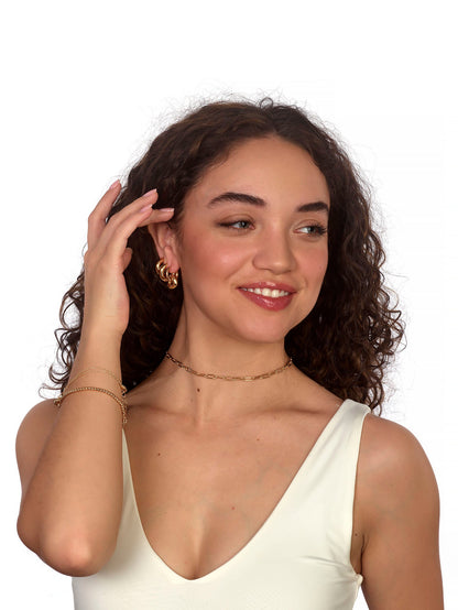 Petite Paperclip Necklace