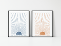 Shema & Modeh Ani Hebrew Prayer Wall Art Set