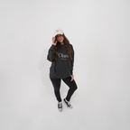 Faded Black Unisex Hoodie
