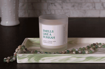Smells Like a Sukkah Candle – Lulav, Etrog & Paper Chains