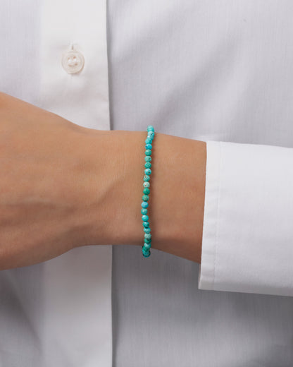 Turquoise Bead Bracelet