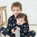 Shabbat Candles & Challah Zippy Pajama