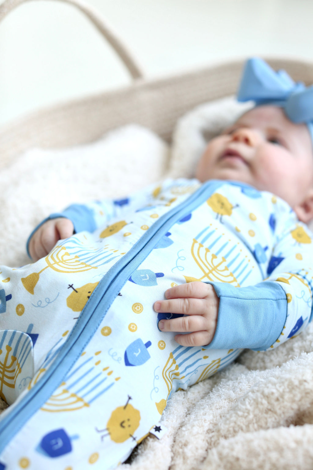 Latkes & Light Zippy Pajama