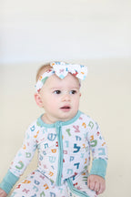 Aleph Bet Zippy Pajama