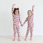 Pink Jewish Treats Two-Piece Pajama Set