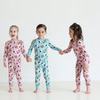 Blue Jewish Treats Two-Piece Pajama Set