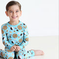 Blue Jewish Treats Two-Piece Pajama Set