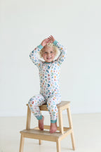 Aleph Bet Two-Piece Pajama Set