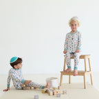 Aleph Bet Two-Piece Pajama Set