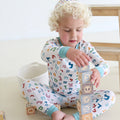 Aleph Bet Two-Piece Pajama Set
