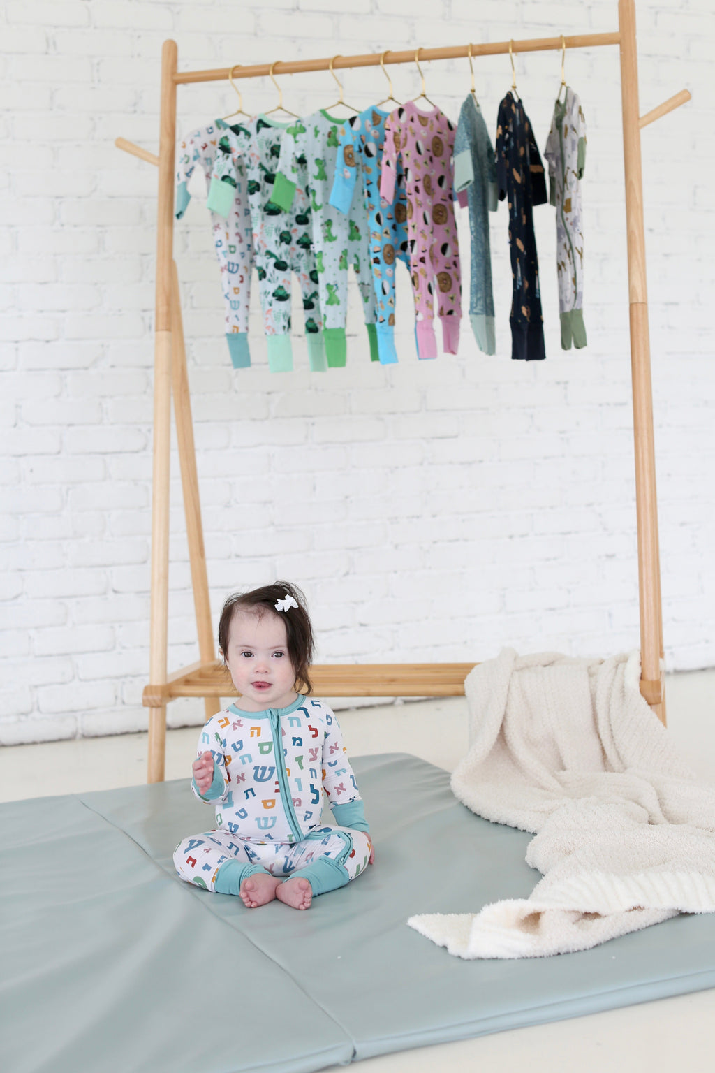 Aleph Bet Zippy Pajama