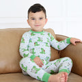 Dinosaur Shabbat Two-Piece Pajama Set