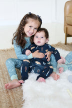Sage Bloom Two-Piece Pajama Set