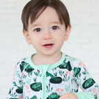 Jumping Frogs Zippy Pajama