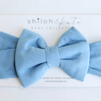Latkes & Light Hanukkah Bow