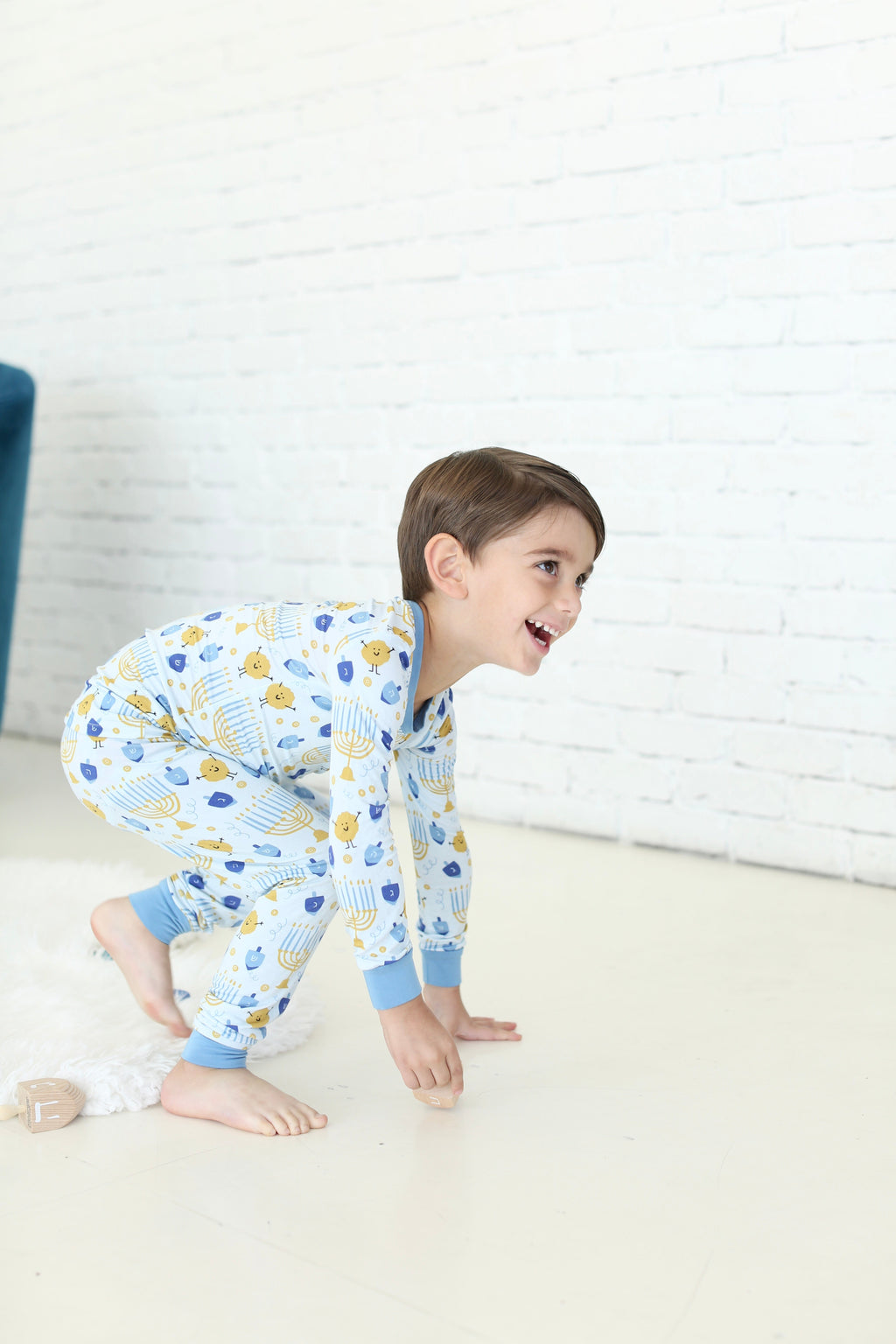 Latkes & Light Two-Piece Pajama Set