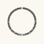 Earth Guardian - Hematite Evil Eye Bracelet