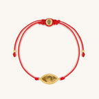 Spirit’s Innovation Red String Evil Eye Peridot Bracelet