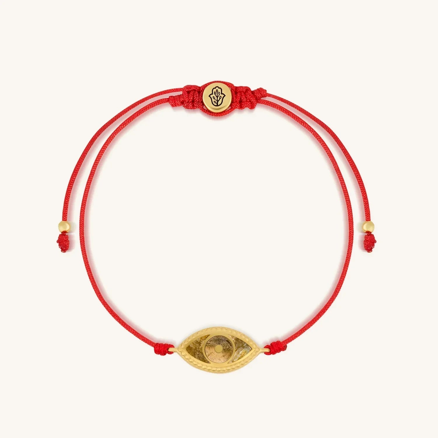 Spirit’s Innovation Red String Evil Eye Peridot Bracelet