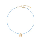 Mini Balloon Initial Necklace