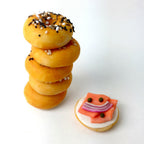 Mini Bagel Brunch Marzipan Treats