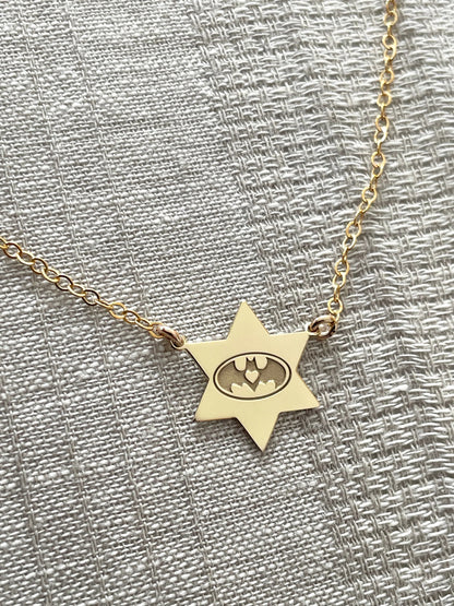 “You Are in Our Hearts” Magen David Pendant Necklace