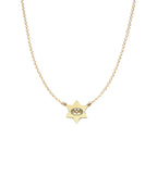 “You Are in Our Hearts” Magen David Pendant Necklace