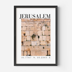 Jerusalem Western Wall (Kotel) Wall Art Print