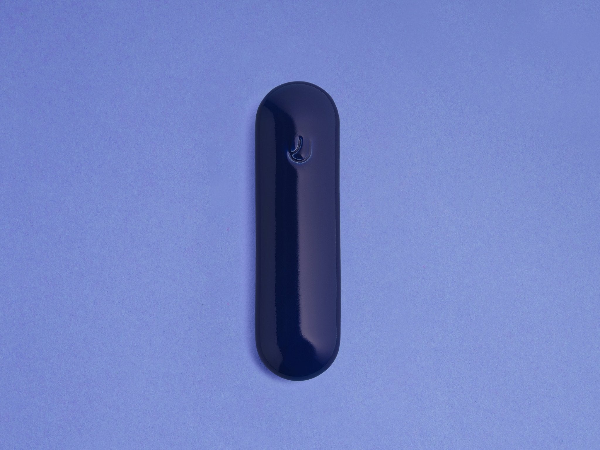 Indigo Ceramic Pill Mezuzah by Tchotchke